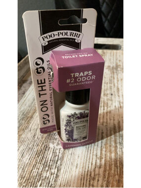 Unisex Poo-Pourri Toilet Spray One Size White Purple Bath Accessory